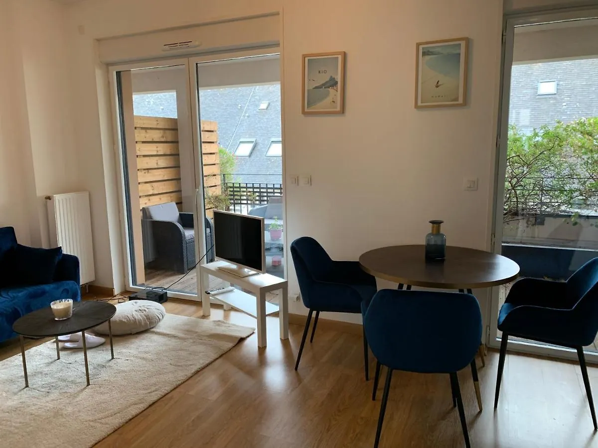 Appartement Centre Ville Avec Terrasse Et Parking Securise Rennes
